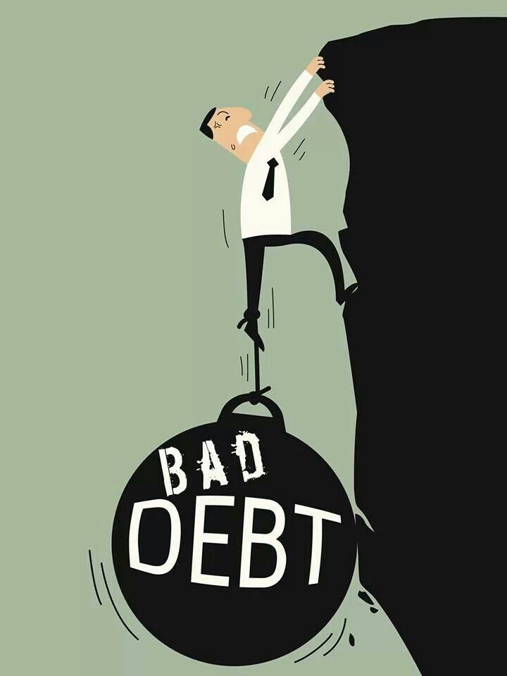 Diferencia entre deuda buena y deuda mala.